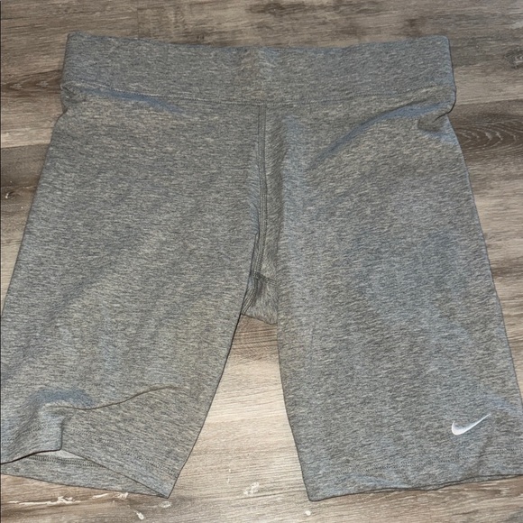 Nike Pants - Nike Heather Gray Performance Bike Shorts